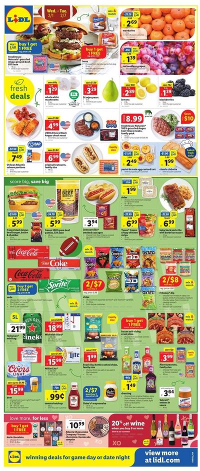 Lidl (GA, MD, NC, NJ, PA, SC, VA) Weekly Ad Flyer Specials February 1 to February 7, 2023
