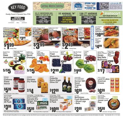 Key Food (NY) Weekly Ad Flyer Specials January 27 to February 2, 2023