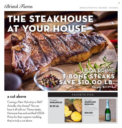 Bristol Farms (CA) Weekly Ad Flyer Specials January 18 to January 31, 2023