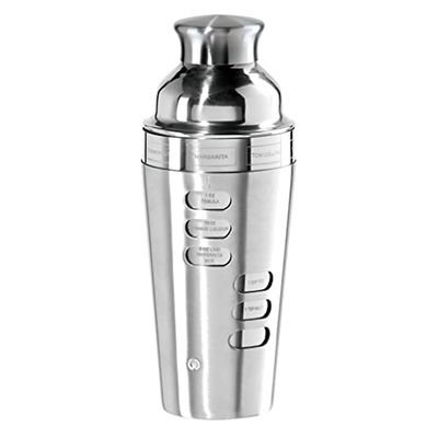 Oggi 23-Ounce Stainless Steel Cocktail Shaker, Silver $24.05 (Reg $37.86)