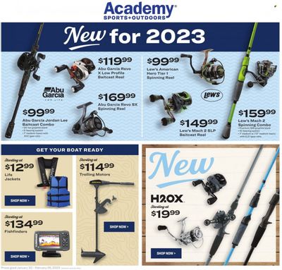 Academy Sports + Outdoors Weekly Ad Flyer Specials January 30 to February 26, 2023 Academy Sports + Outdoors Weekly Ad Flyer Specials January 30 to February 26, 2023