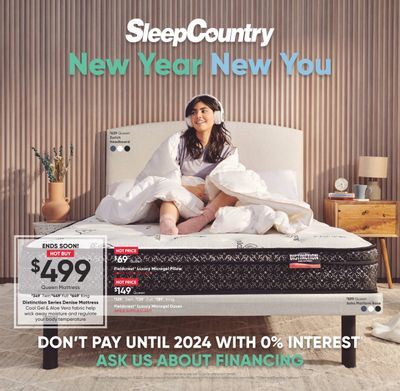 Sleep Country Flyer January 30 to February 7