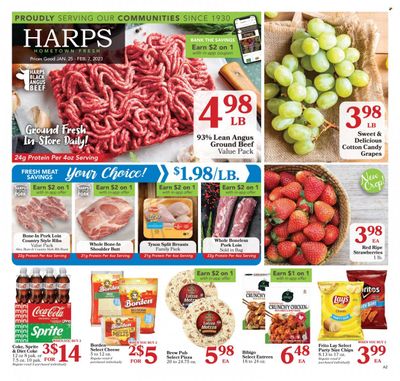 Harps Hometown Fresh (AR, MO, OK) Weekly Ad Flyer Specials January 25 to February 7, 2023