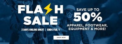 Sporting Life Canada Flash Sale: Save Up to 50% OFF Apparel, Footwear, Equipment & More