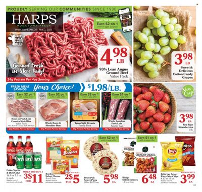 Harps Hometown Fresh (AR) Weekly Ad Flyer Specials January 25 to February 7, 2023