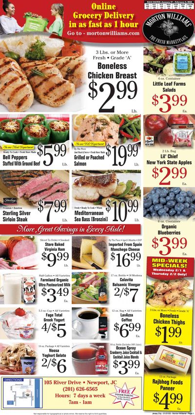 Morton Williams (NJ) Weekly Ad Flyer Specials January 27 to February 2, 2023