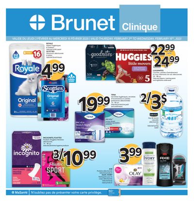 Brunet Clinique Flyer February 2 to 15