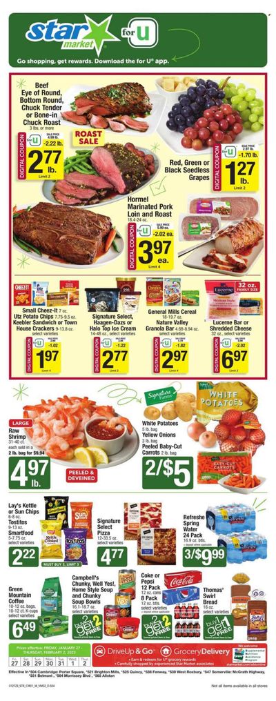 Star Market Weekly Ad Flyer Specials January 27 to February 2, 2023
