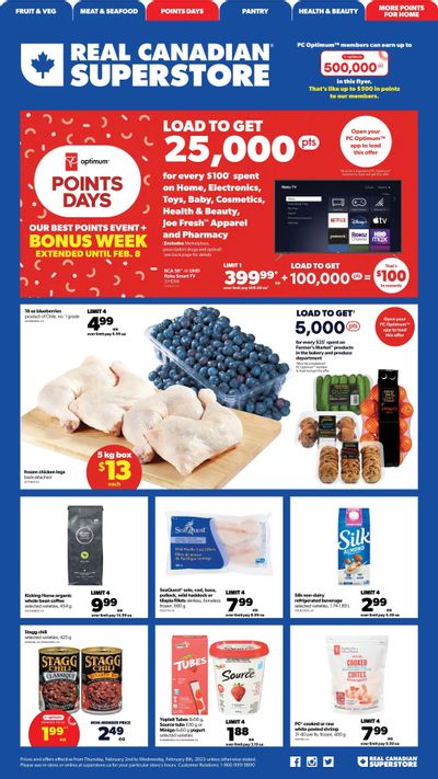 Real Canadian Superstore (West) Flyer February 2 to 8