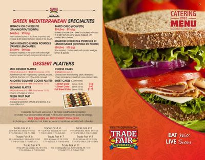 Trade Fair Supermarket (NY) Promotions & Flyer Specials January 2024