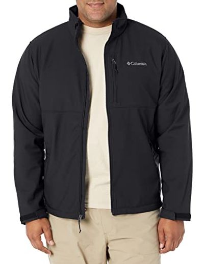 Columbia Men's Ascender Softshell Jacket, Black, Small $95.28 (Reg $119.99)