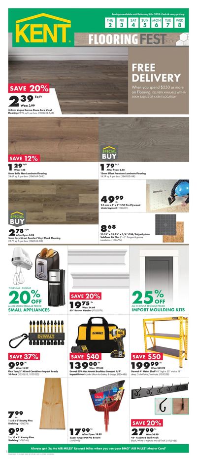 Kent Building Supplies Flyer February 2 to 8