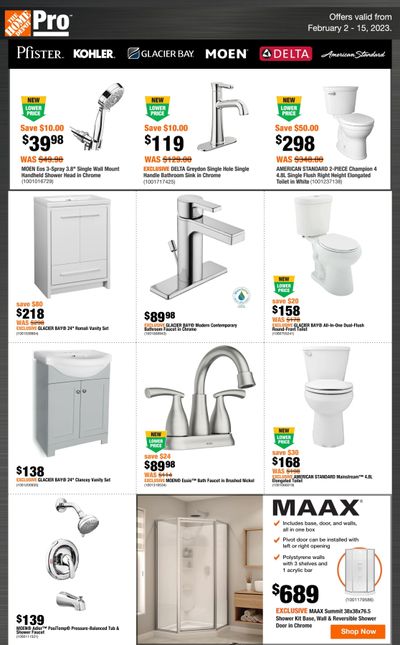 Home Depot Pro Flyer February 2 to 15