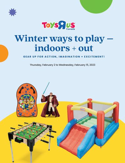 Toys R Us Flyer February 2 to 15