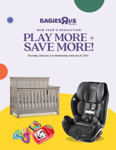 Babies R Us Flyer February 2 to 15