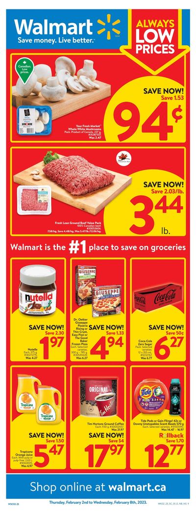 Walmart (Atlantic) Flyer February 2 to 8