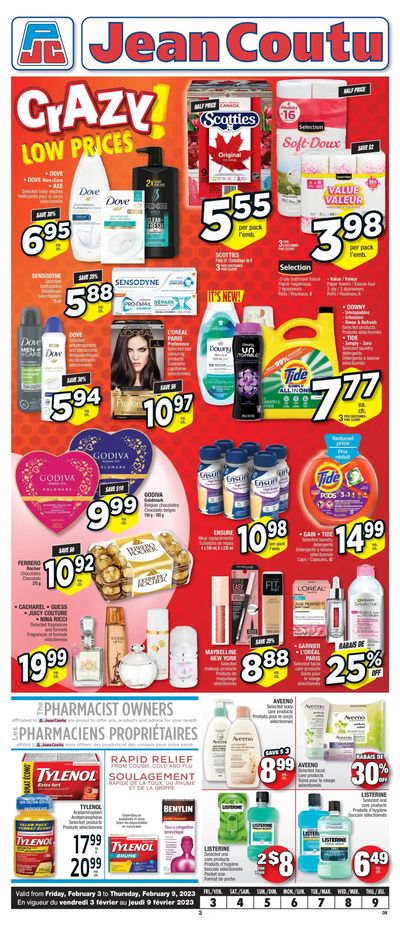Jean Coutu (ON) Flyer February 3 to 9