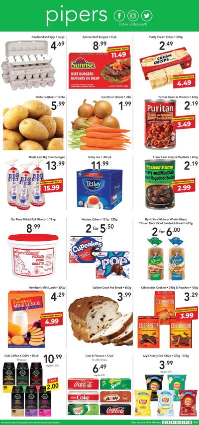 Pipers Superstore Flyer February 2 to 8