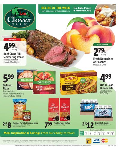 Clover Farm (Atlantic) Flyer February 2 to 8
