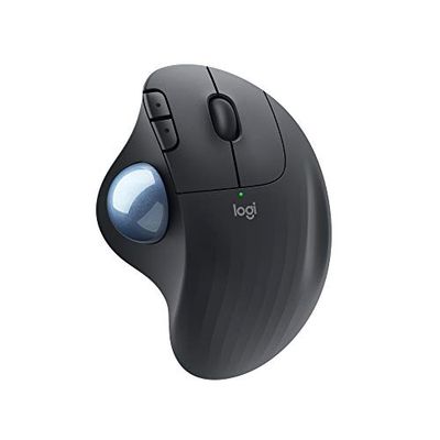 Logitech ERGO M575 Wireless Trackball Mouse - Easy thumb control, precision and smooth tracking, ergonomic comfort design, for Windows, PC and Mac with Bluetooth and USB capabilities - Graphite $59.99 (Reg $69.99)