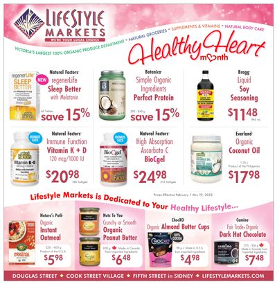 Lifestyle Markets Flyer February 1 to 19