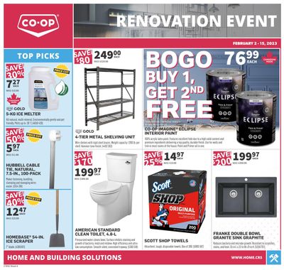 Co-op (West) Home Centre Flyer February 2 to 15