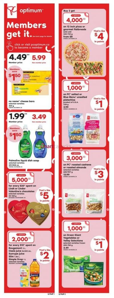 Loblaws Ontario PC Optimum Offers February 2nd – 8th