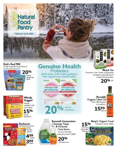 Natural Food Pantry Flyer February 1 to 28