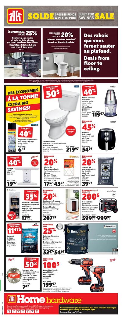 Home Hardware (QC) Flyer February 2 to 8