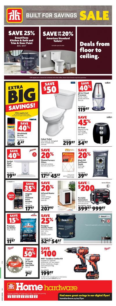 Home Hardware (ON) Flyer February 2 to 8