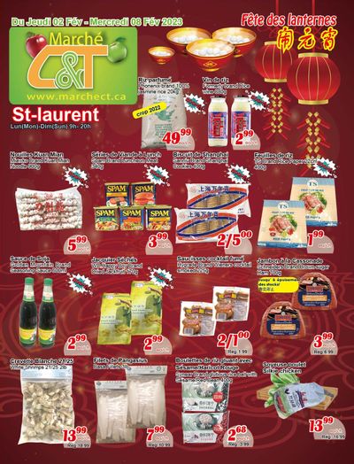Marche C&T (St. Laurent) Flyer February 2 to 8