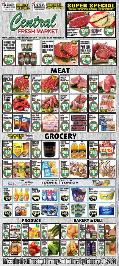 Central Fresh Market Flyer February 2 to 9