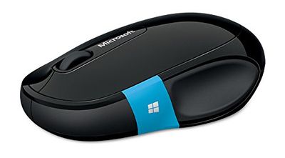 Microsoft Sculpt Comfort Bluetooth Mouse: 4-Way Scroll Wheel, ergonomic, comfortable, Microsoft Mouse with Bluetooth - Black $19.99 (Reg $39.95)