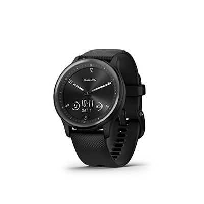 Garmin Vivomove Sport, Hybrid Smartwatch, Health and Wellness Features, Touchscreen, Black $188.99 (Reg $229.99)