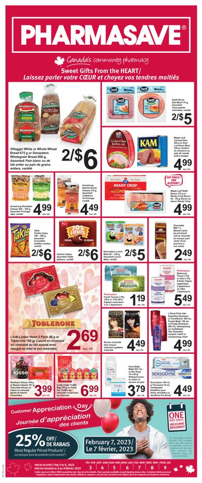 Pharmasave (NB) Flyer February 3 to 9