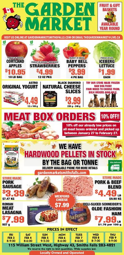 The Garden Market Flyer February 3 to 9