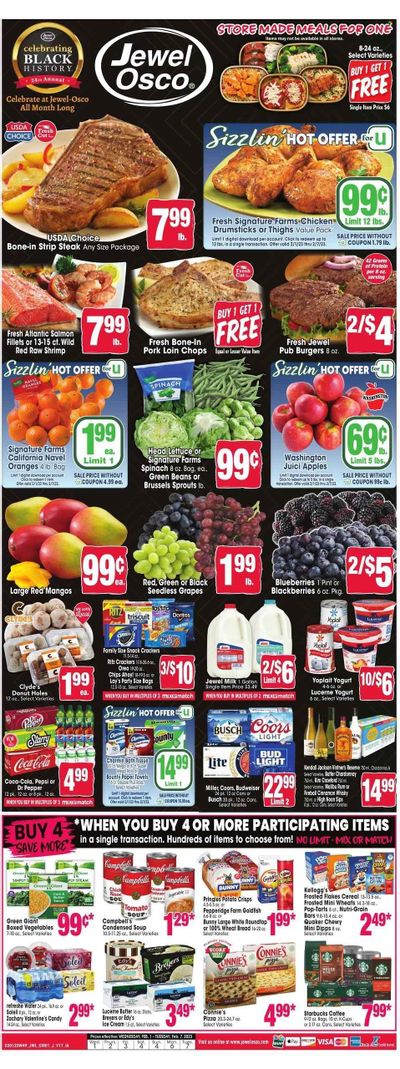 Jewel Osco (IA) Weekly Ad Flyer Specials February 1 to February 7, 2023