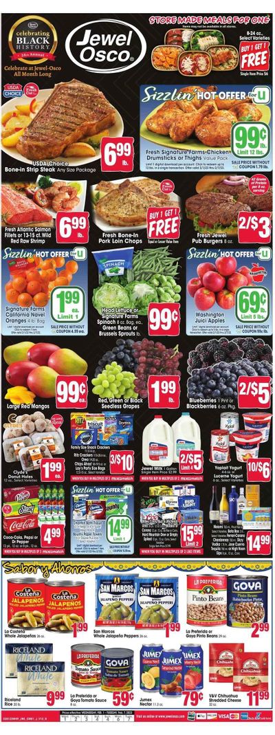 Jewel Osco (IL) Weekly Ad Flyer Specials February 1 to February 7, 2023