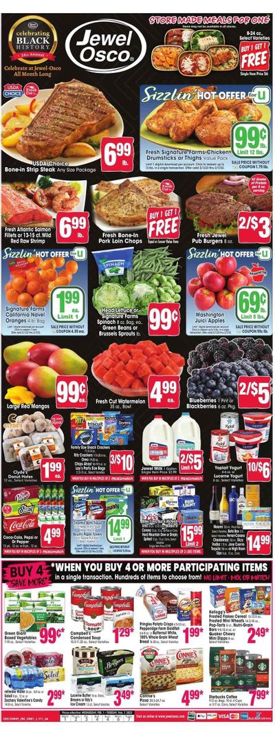 Jewel Osco (IL) Weekly Ad Flyer Specials February 1 to February 7, 2023
