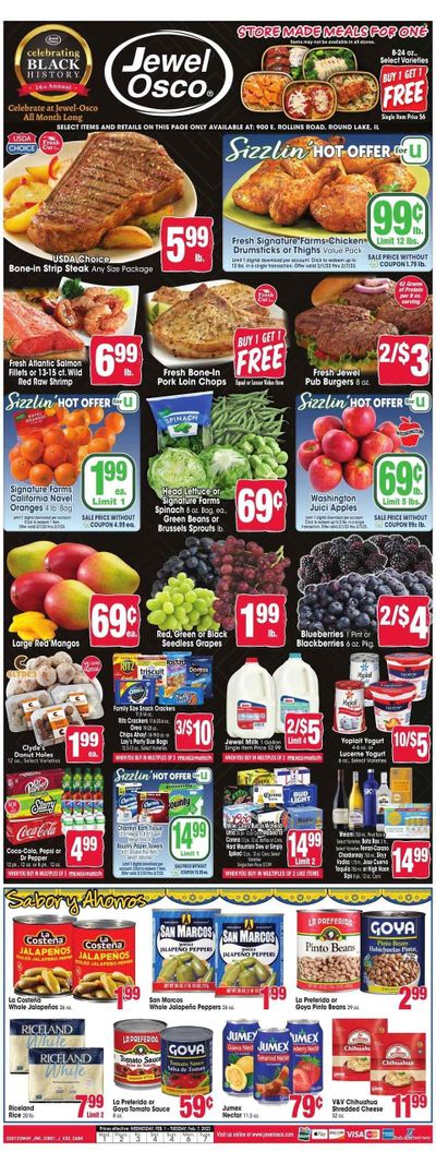 Jewel Osco (IL) Weekly Ad Flyer Specials February 1 to February 7, 2023