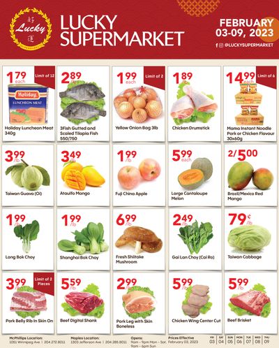 Lucky Supermarket (Winnipeg) Flyer February 3 to 9