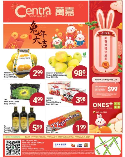 Centra Foods (North York) Flyer February 3 to 9