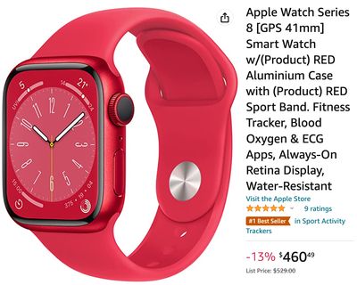 Amazon Canada Deals: Save 13% on Apple Watch Series 8 + 37% on Sugar-Free Cough Lozenges