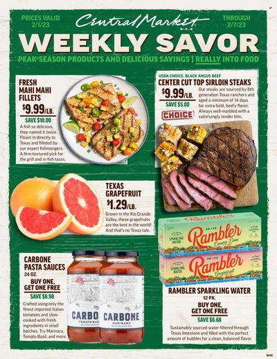 Central Market (TX) Weekly Ad Flyer Specials February 1 to February 7, 2023