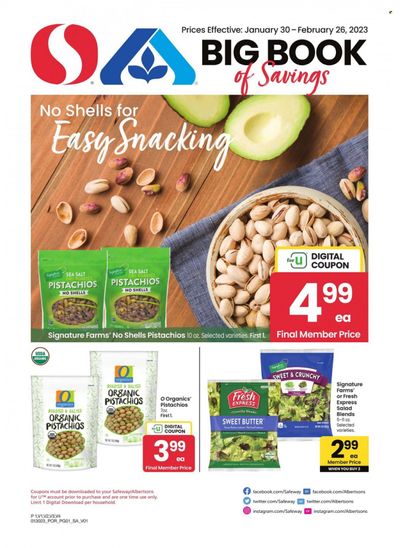 Safeway (OR) Weekly Ad Flyer Specials January 30 to February 26, 2023