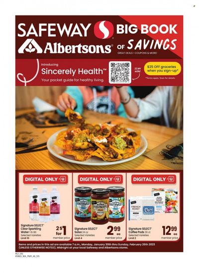 Safeway (WA) Weekly Ad Flyer Specials January 30 to February 26, 2023