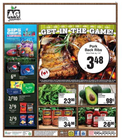 AG Foods Flyer February 3 to 9