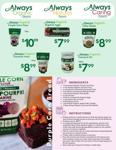 Nature's Emporium Weekly Flyer February 3 to 9