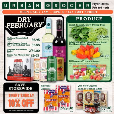 Urban Grocer Flyer February 3 to 9