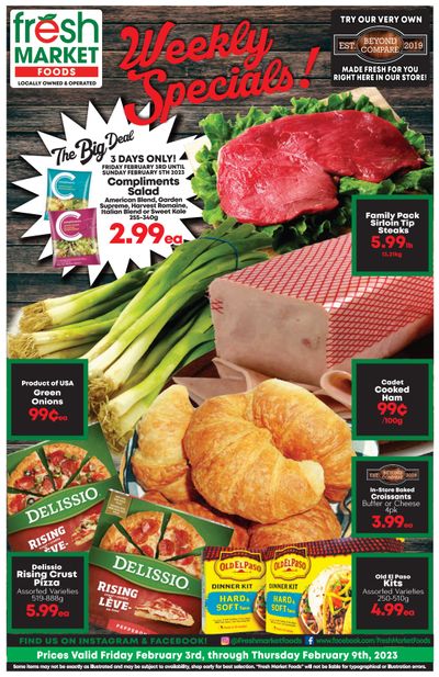 Fresh Market Foods Flyer February 3 to 9